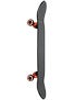 Darkstar Lutzka Flash Red Complete  7.5 x 31