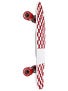 Duster's Mighty Cruiser White/Red Checks 7 x 25