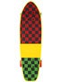 Duster's Mighty Cruiser Yellow/Rasta 7 x 25