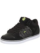DVS Huf Mid Throwback Shoes Black/Magenta