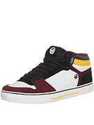 DVS Zered Mid Shoes White/Burgundy