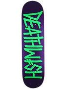 Deathwish Deathspray Metallic Pur/Grn Deck  8.25 x 31.5