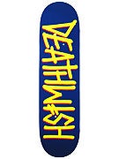 Deathwish Deathspray Blue/Yellow Deck 8.38 x 32.5