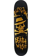 Deathwish Gold Skullington Deck  7.75x31.25