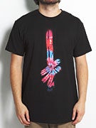 Deathwish Gang Logo Bluefire T-Shirt