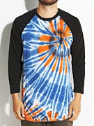Deathwish Gang Logo Tie Dye Baseball T-Shirt