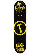 Deathwish Greco Hammer Black/Yellow Deck 8 x 32