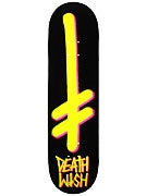 Deathwish Gang Logo Black/Yellow Deck 8.5 x 32.5