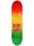 Deathwish Gang Logo Doube Dip Rasta Deck 8.125 x 32