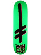 Deathwish Gang Logo Green/Black/Pink Deck  8.25 x 31.5