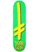 Deathwish Gang Logo Green/Yellow Deck 7.75 x 31.25