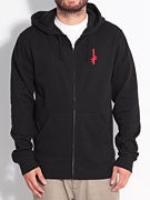 Deathwish Gang Logo Hoodzip