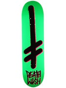 Deathwish Gang Logo Green/Black/Pink Deck  8.0 x 31.5