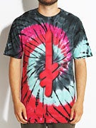 Deathwish Gang Logo Tie Dye T-Shirt
