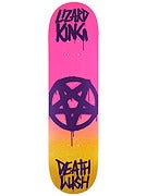Deathwish Lizard Pentagram Pink/Purple Deck  8.125 x 32
