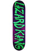 Deathwish Lizard King Gang Name Pur/Grn Deck  8.0x31.5