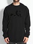 Enjoi Once You Go Black Crewsweat