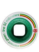 Element Featherlight Green Line Wheels