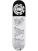 Element Margera Black/White Deck 7.75 x 31.25