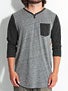 Element Renwick 2 3/4 Sleeve Henley