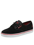 Emerica Leo Laced Shoes  Black/Red/White