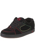 Es Accel Nyjah Shoes Black/Green/Gold