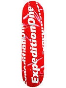 Expedition One Logotype Red Deck 8.25 x 32