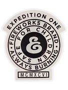 Expedition One Always Burning Sticker  Grey