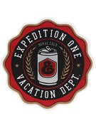 Expedition One Vacation Sticker