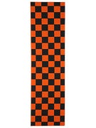 FKD Checkers Black/Neon Orange Griptape