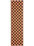 FKD Checkers Black/Orange Griptape