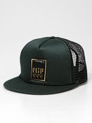 Flip Gold Brand Mesh Hat