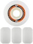 Flip Side Cut Grooves White Wheels 54mm