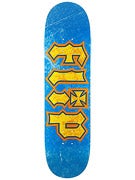 Flip Thrashed Blue/Yellow Deck  8.13 x 32
