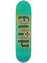 Flip Thrashed Teal/Orange Deck  8.25 x 32.31