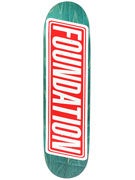 Foundation Bar Logo Fiberprime Deck  8.125x32