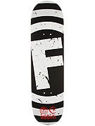 Foundation Distressed F Wht/Blk Deck 8 x 32