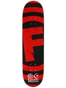 Foundation Distressed F Rd/Blk Deck 7.75x31.5