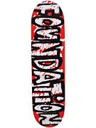 Foundation F Blockie Red Deck 8.25 x 31.875