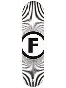 Foundation FS Flare V2 Wht/Blk Deck  8.125x32
