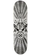 Foundation Secret Society White Deck  8.0 x 31.75
