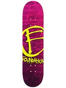 Foundation The Mark Fade Purple Deck  7.5 x 31