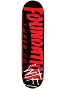 Foundation Thrasher WTF Black Deck 8.0 x 31.25