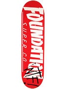 Foundation Thrasher WTF Red Deck 8.375 x 31.75