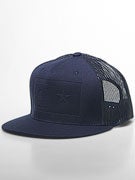 Fourstar Embossed Bar Mesh Hat