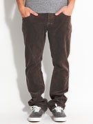 Fourstar Mariano Straight Slim Cords  Grey