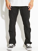 Fourstar Malto Straight Slim Jeans  Black Stonewash