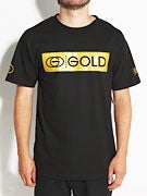 Gold Wheels Bar Logo T-Shirt