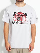 Gold Wheels Fast Life T-Shirt