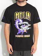 Gold Wheels Purple Skunk T-Shirt